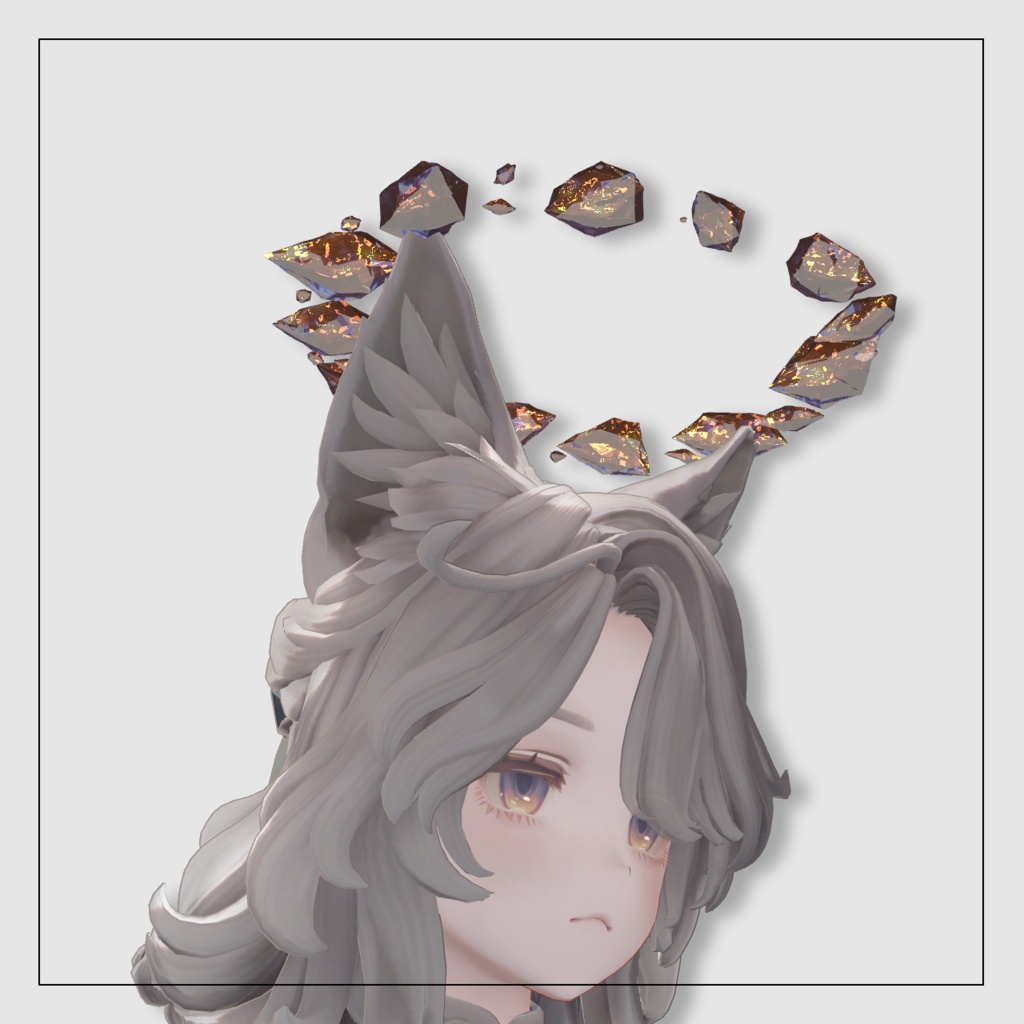 IGNIS 鉱石のヘイロー【VRChat想定】