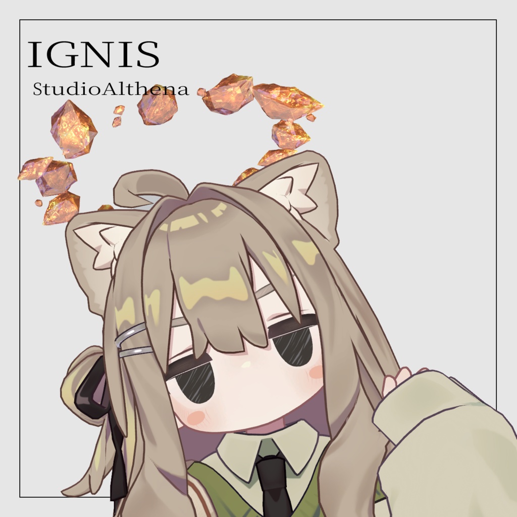 IGNIS 鉱石のヘイロー【VRChat想定】