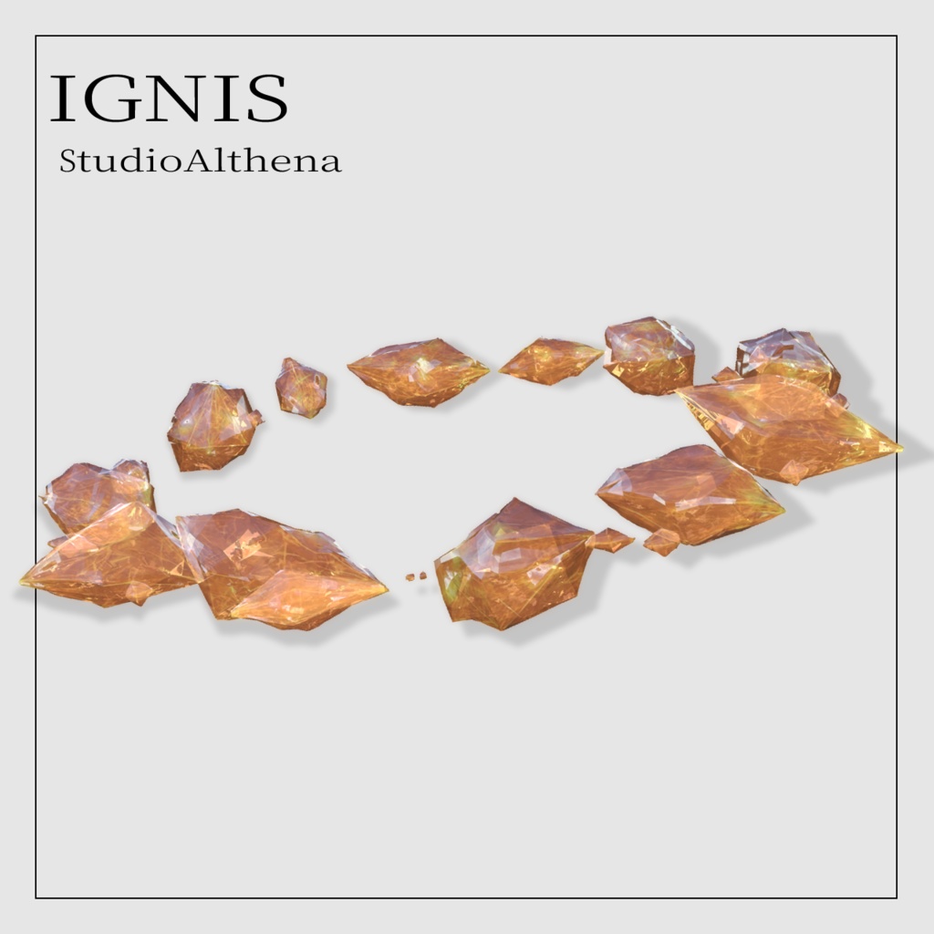IGNIS 鉱石のヘイロー【VRChat想定】