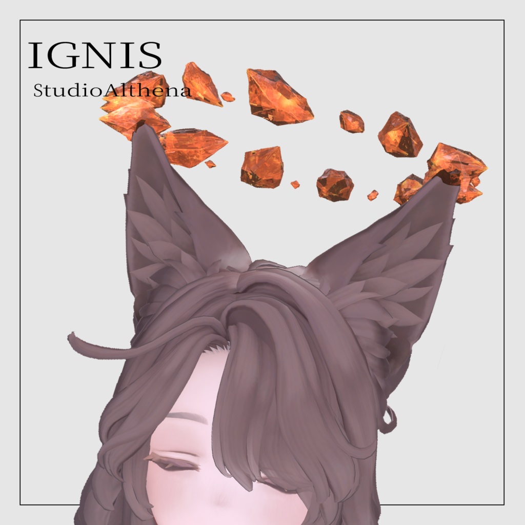 IGNIS 鉱石のヘイロー【VRChat想定】