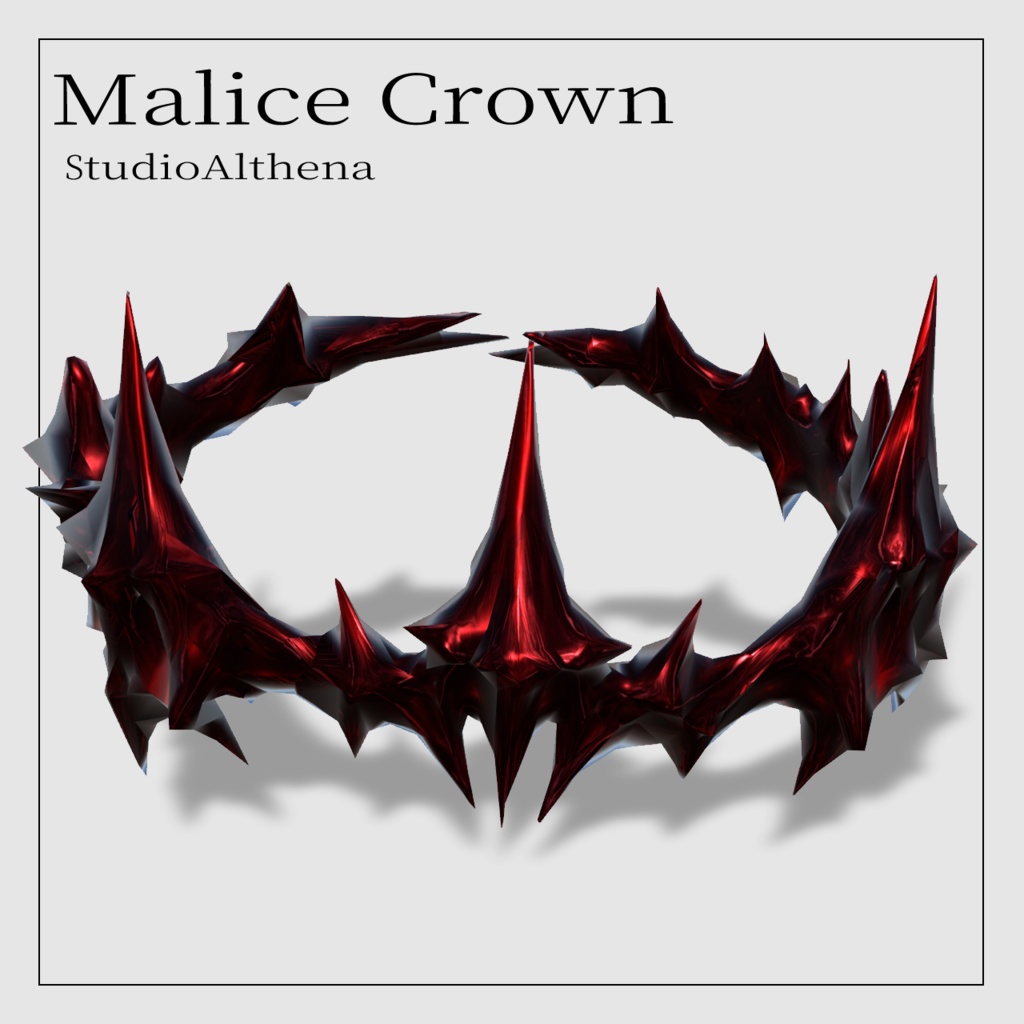 Malice Crown 魔王の棘冠【VRChat想定】