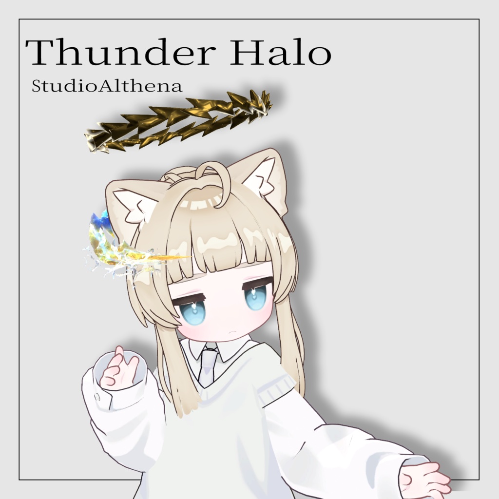 Thunder Halo 雷神のヘイロー【VRChat想定】