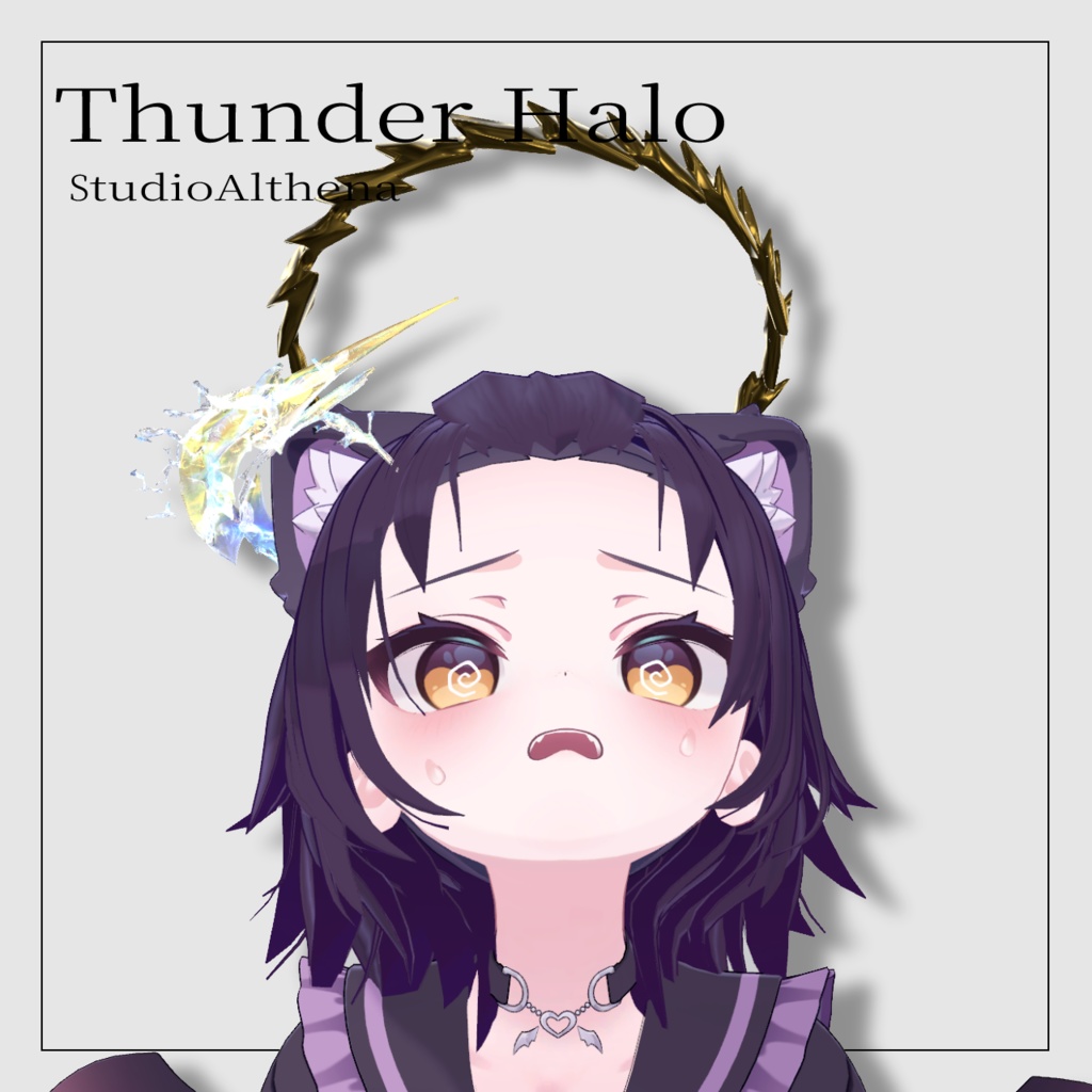 Thunder Halo 雷神のヘイロー【VRChat想定】