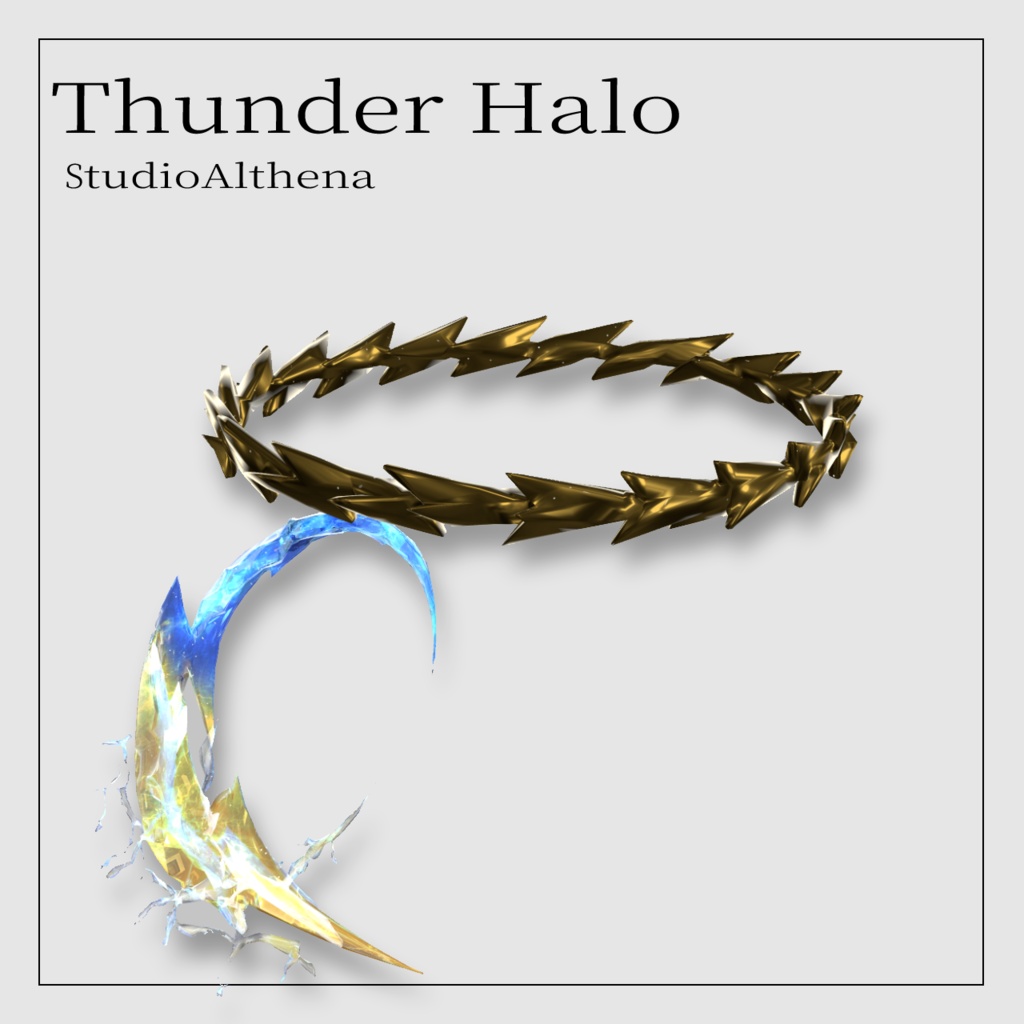 Thunder Halo 雷神のヘイロー【VRChat想定】