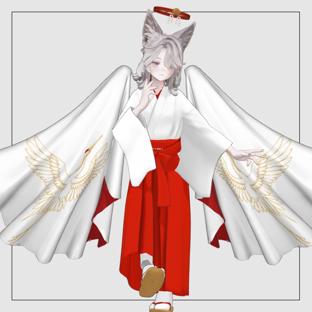 緋鶴 -Hiduru-Veil-【VRChat想定】