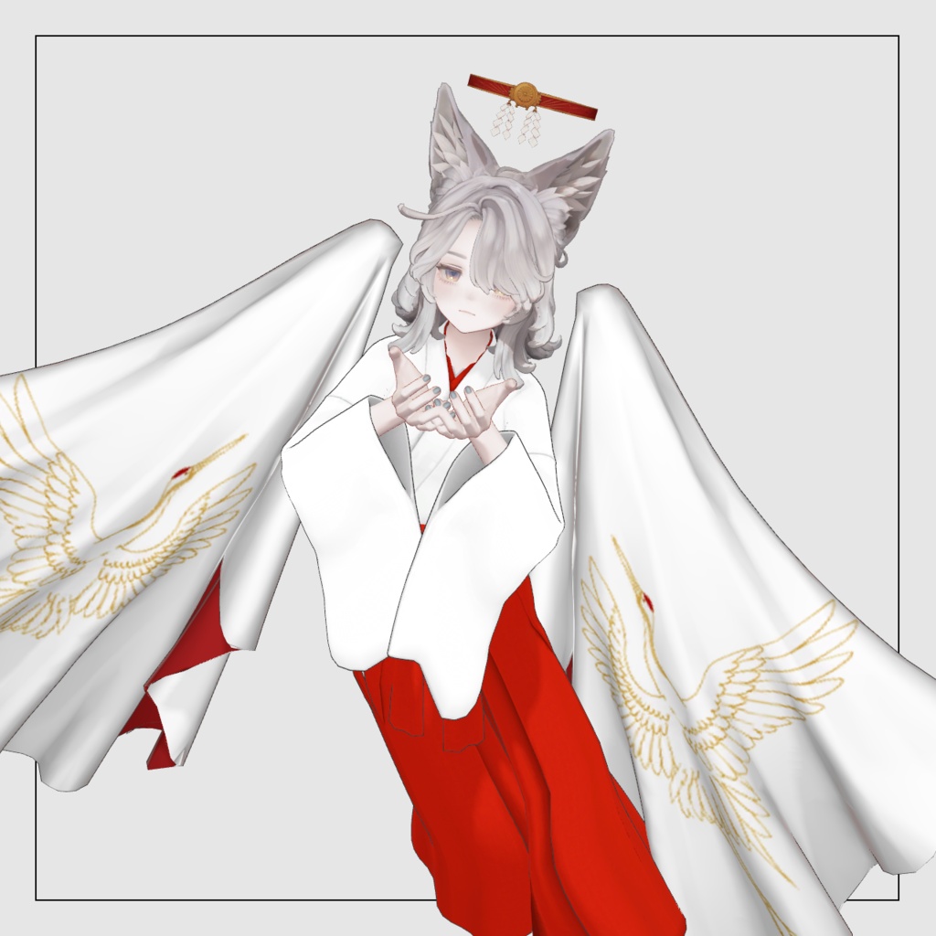 緋鶴 -Hiduru-Veil-【VRChat想定】