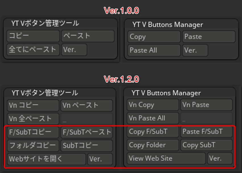 ZbrushのV1~V8ボタンを正常に運用する「Vボタン管理ツール」