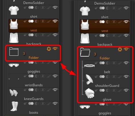 Zbrushのサブツールを確実に選択する「YT サブツールセレクタ」