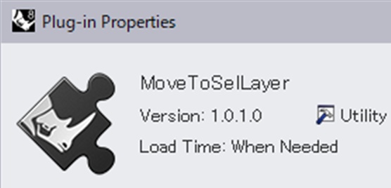Move to sel layer （Rhino 3D Plugin）オブジェクトを「選択済みレイヤー」に移動させるRhino 3Dプラグイン