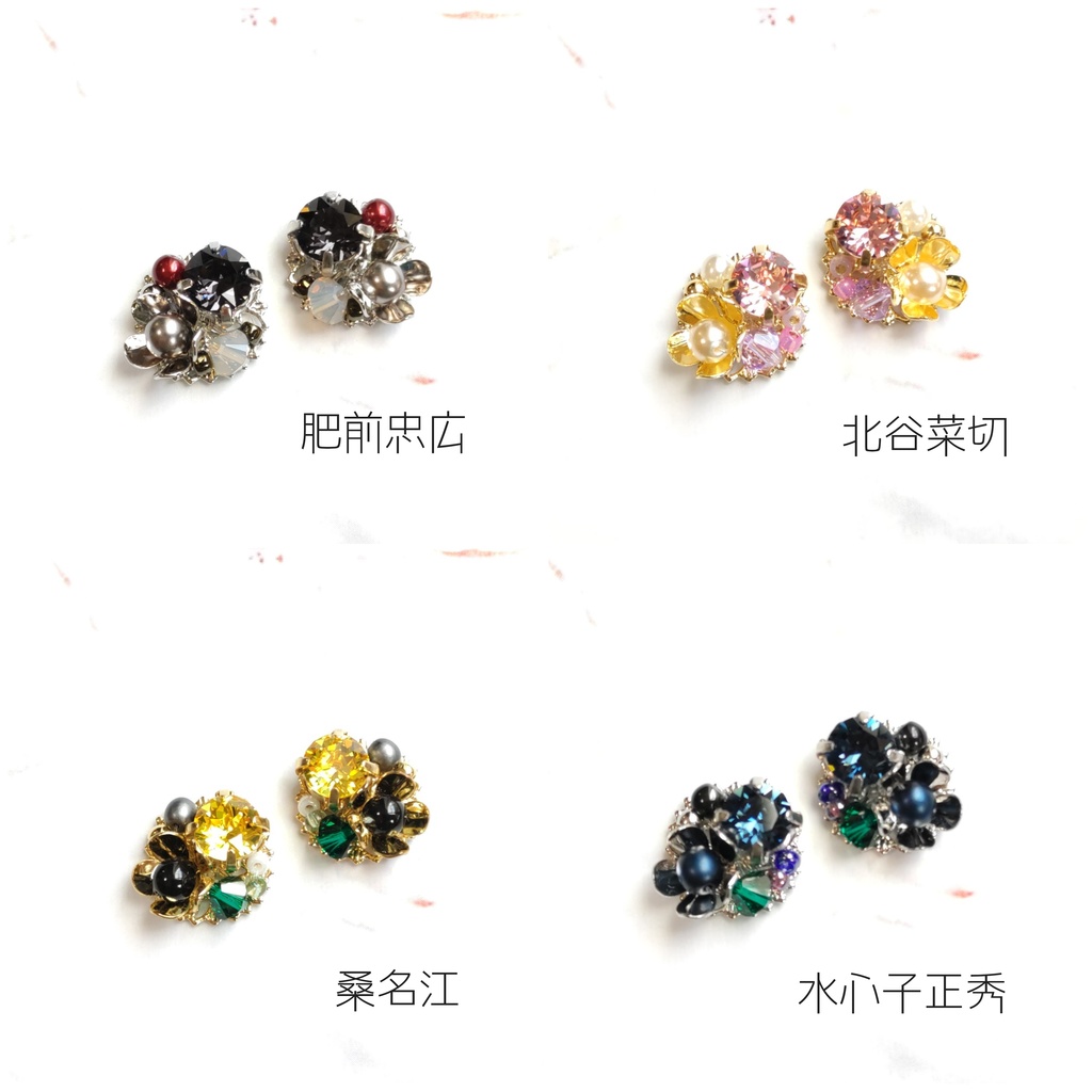 【刀剣乱舞】⑤肥前忠広〜丙子椒林剣(プチサイズイヤーアクセサリー)