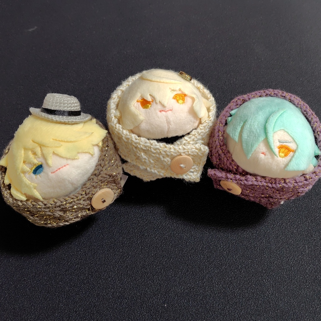 【オリジナル】ぬいぐるみ用マフラー