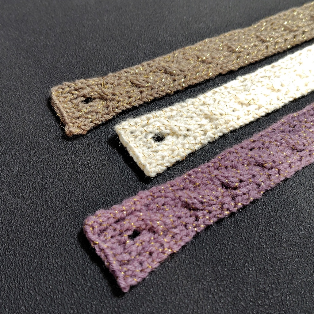 【オリジナル】ぬいぐるみ用マフラー