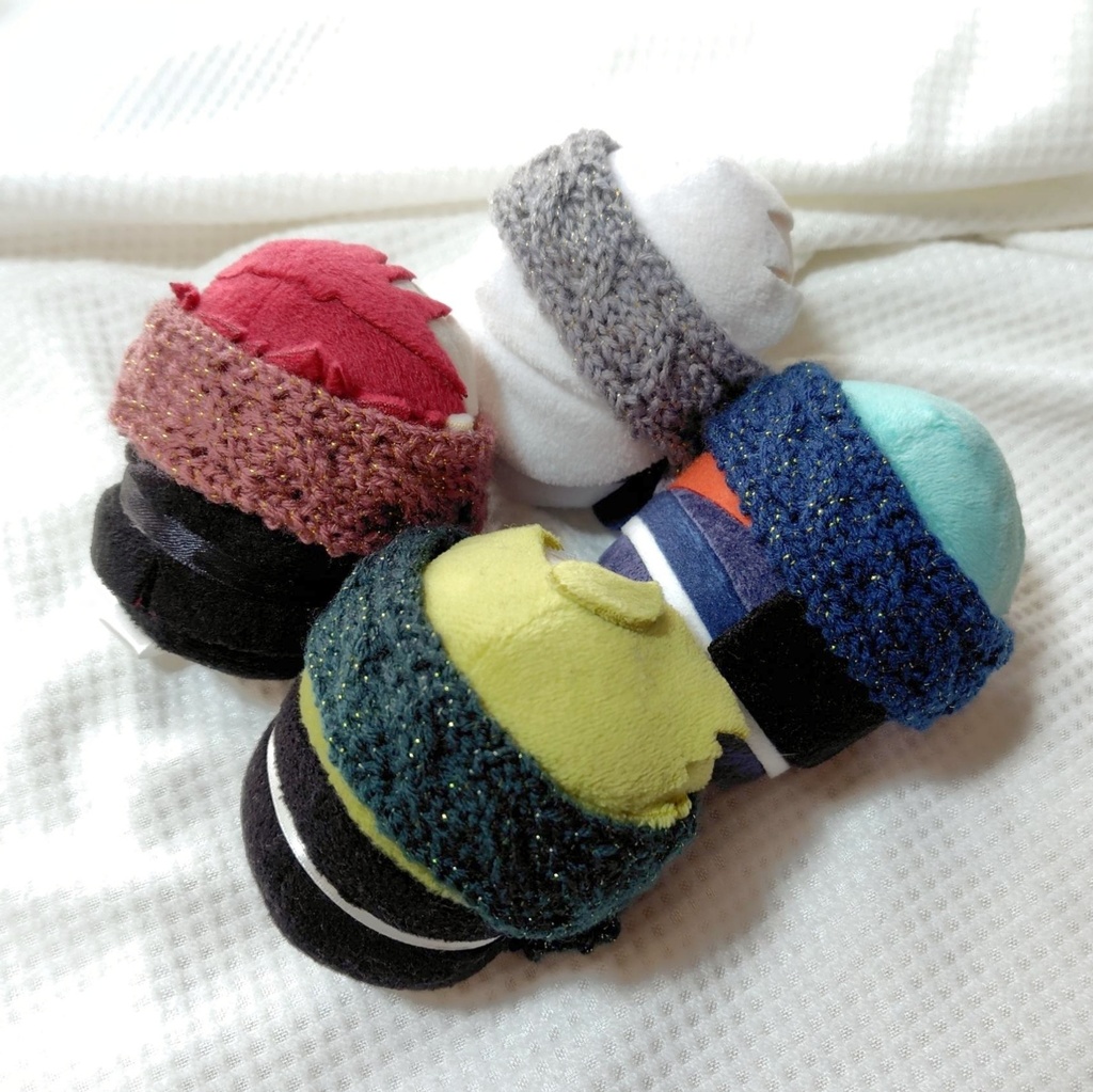 【オリジナル】ぬいぐるみ用マフラー