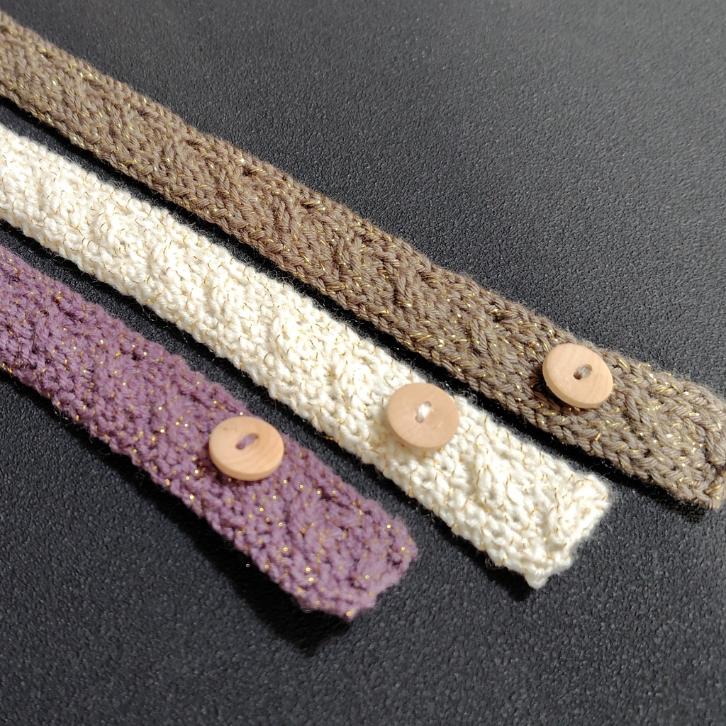 【オリジナル】ぬいぐるみ用マフラー