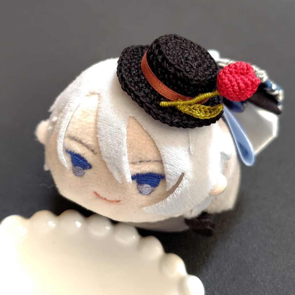 【オリジナル】チューリップ付きカンカン帽