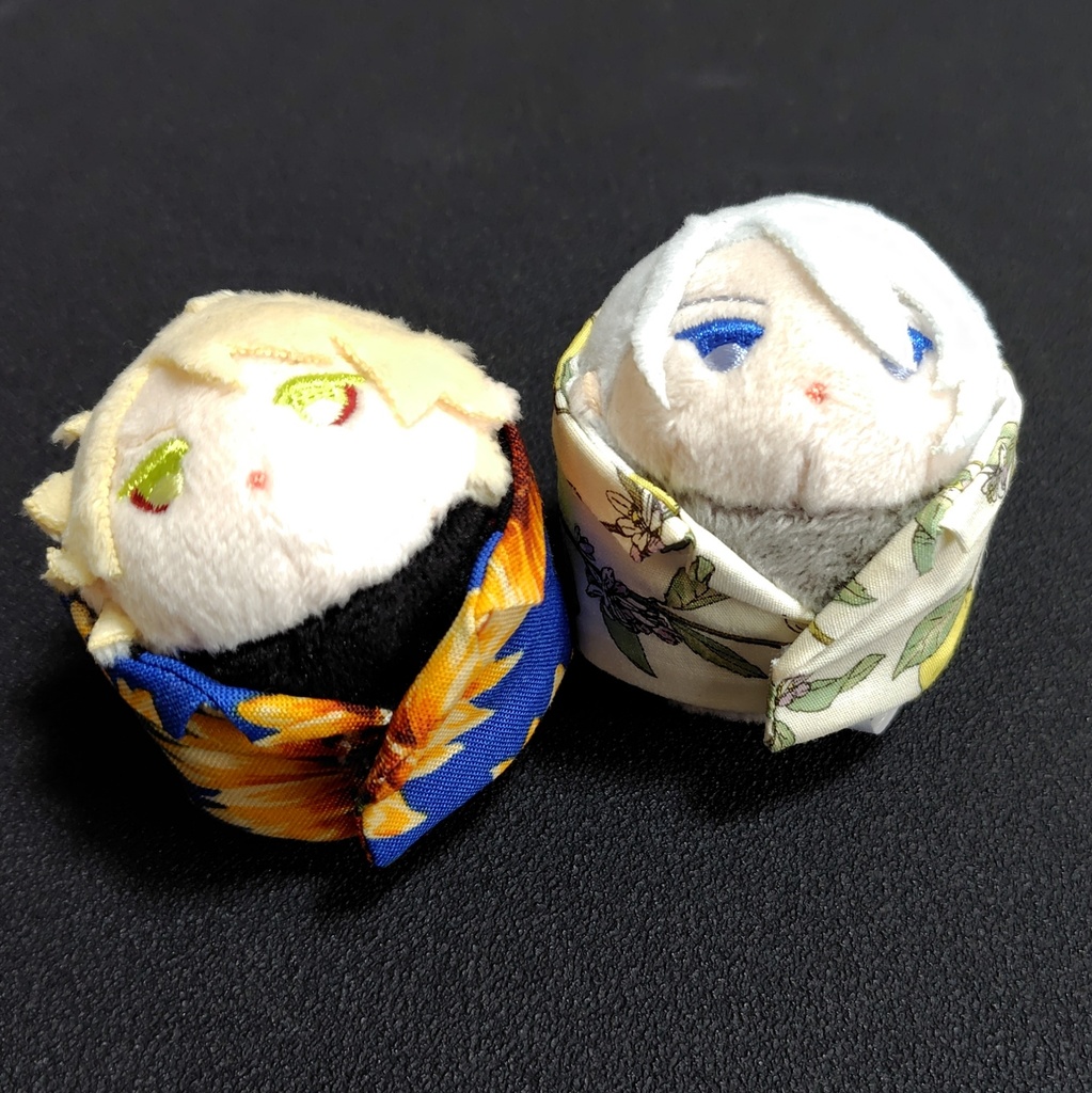 【オリジナル】派手柄シャツ (ミニサイズ俵型ぬいぐるみ用)