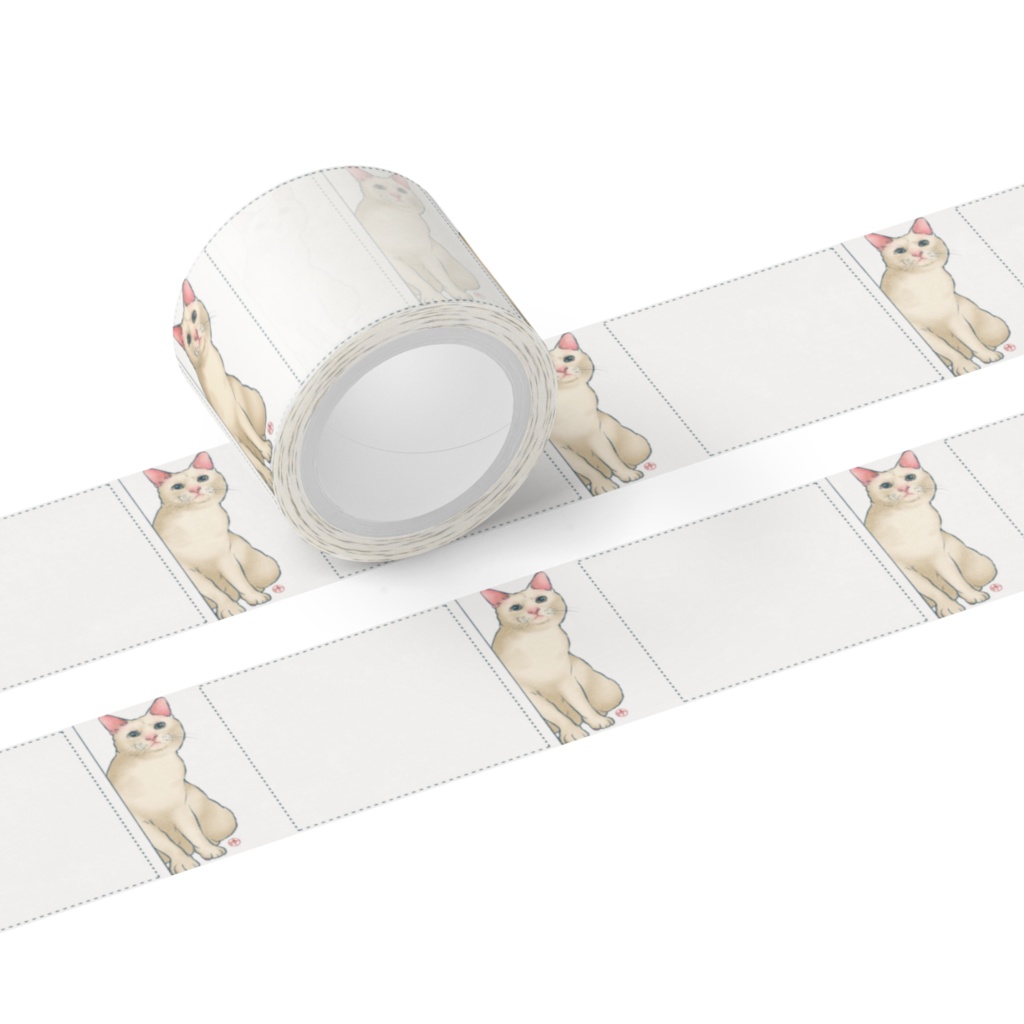 一言かける猫ちゃんマスキングテープ