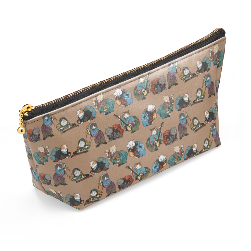 猫ちゃんズ和楽器団ポーチ