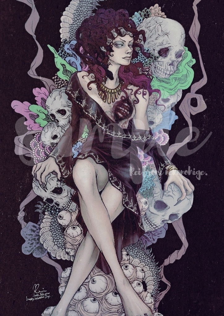 メドゥーサiPhoneケース