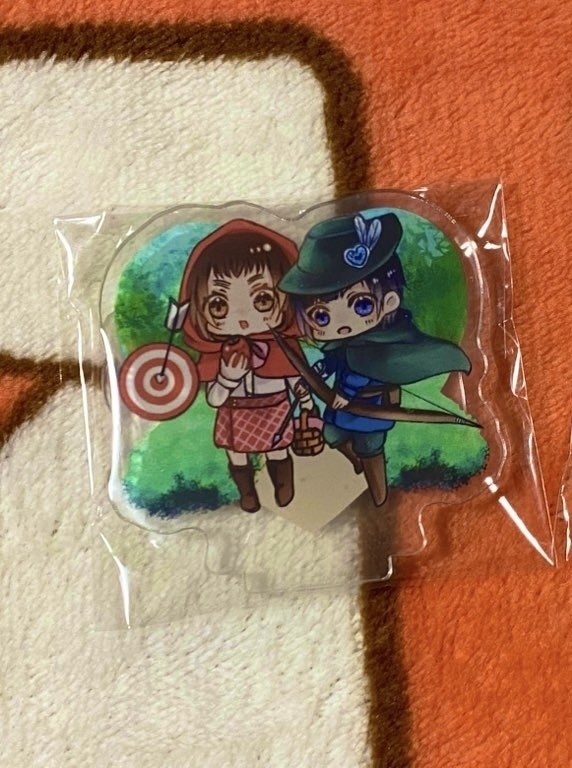 アクリルスタンド【狩人勇次郎と赤ずきんひより】