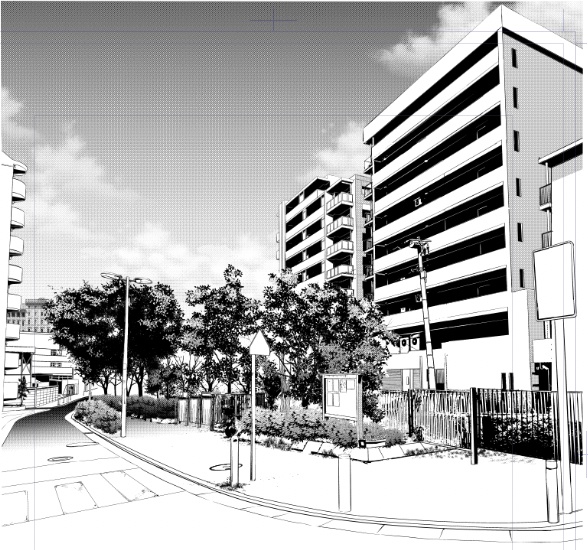 仕上げ済み背景素材０２