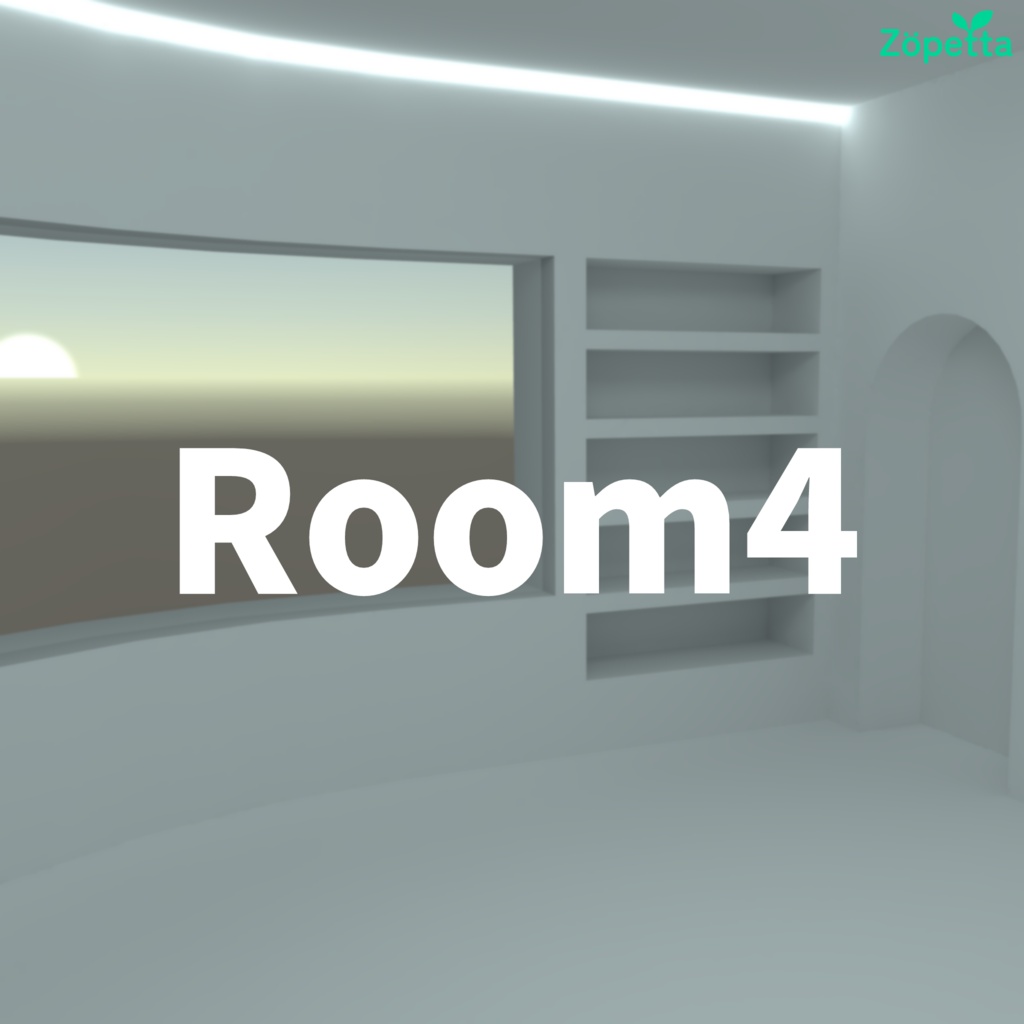 【無料】VRChat向けワールド「Room4」
