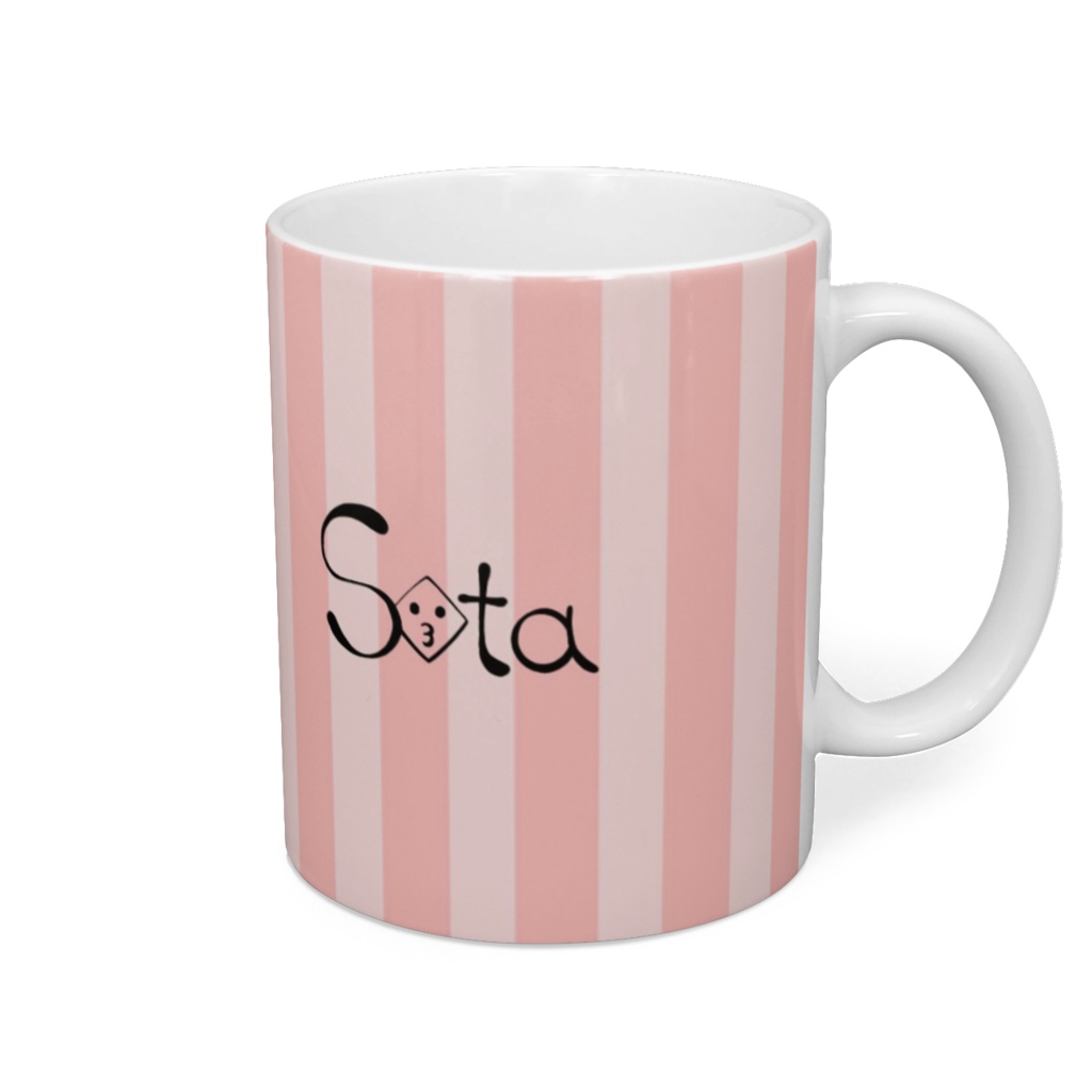 ハリセンそーたくん マグカップ【ピンク】