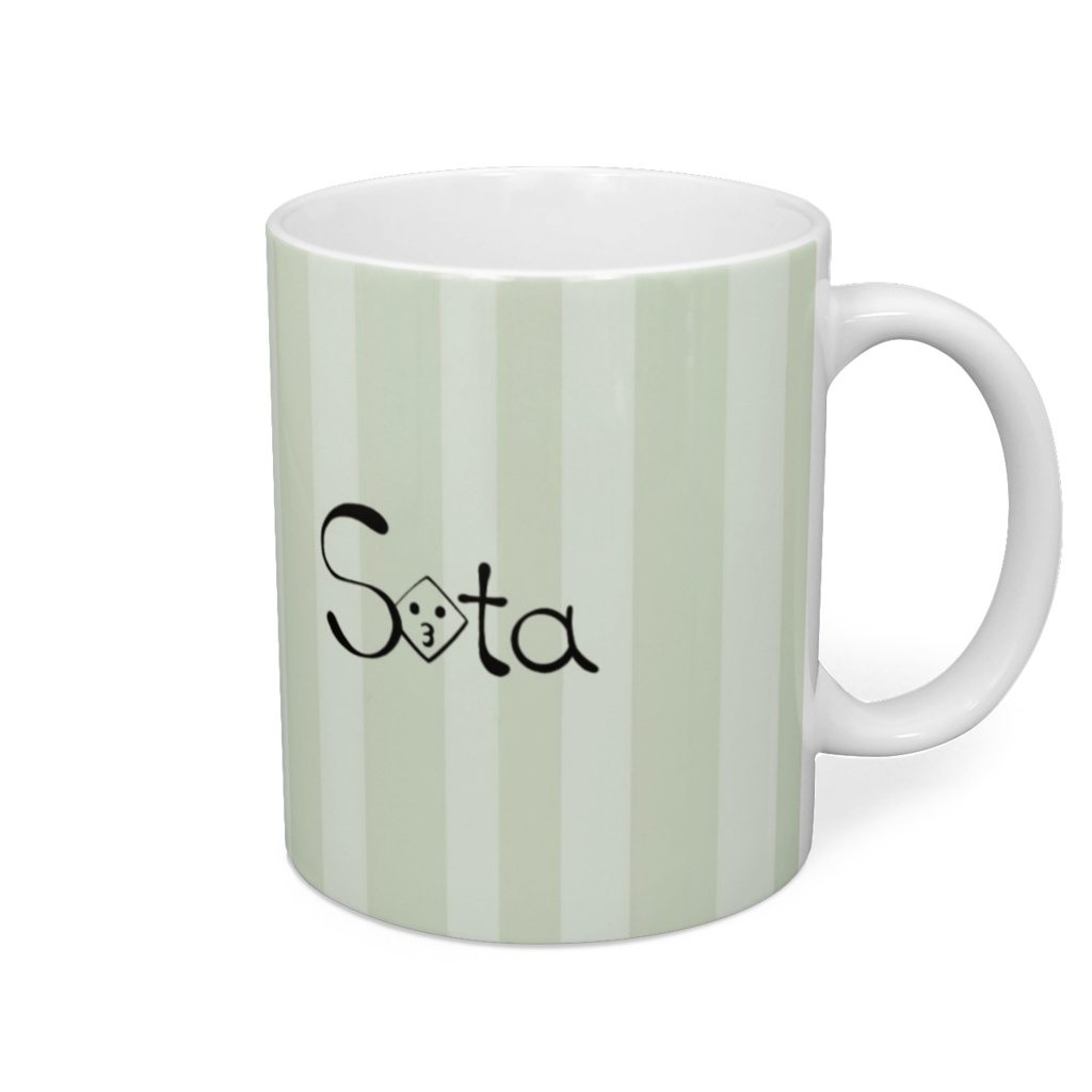 ハリセンそーたくん マグカップ 【グリーン】