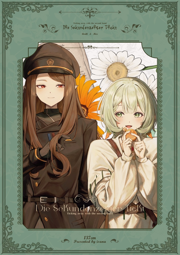 Die Sekundenzeiger Tickt