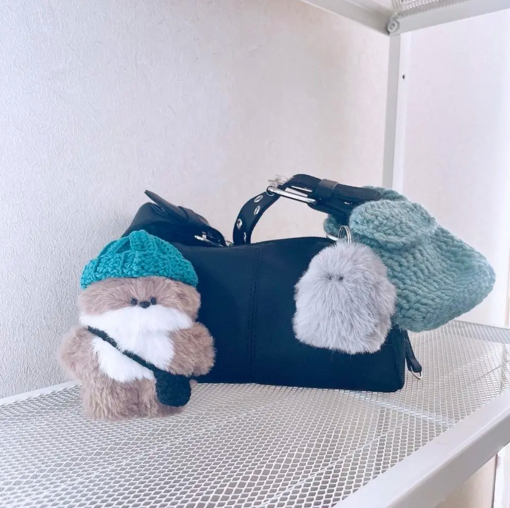 🚨最終生産🚨 カワウソのぽっち【手のひらサイズ ぬいぐるみ】