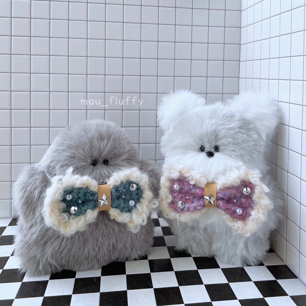 🩶10月おうち探し🩶 オオカミのうーたん【手のひらサイズ ぬいぐるみ】