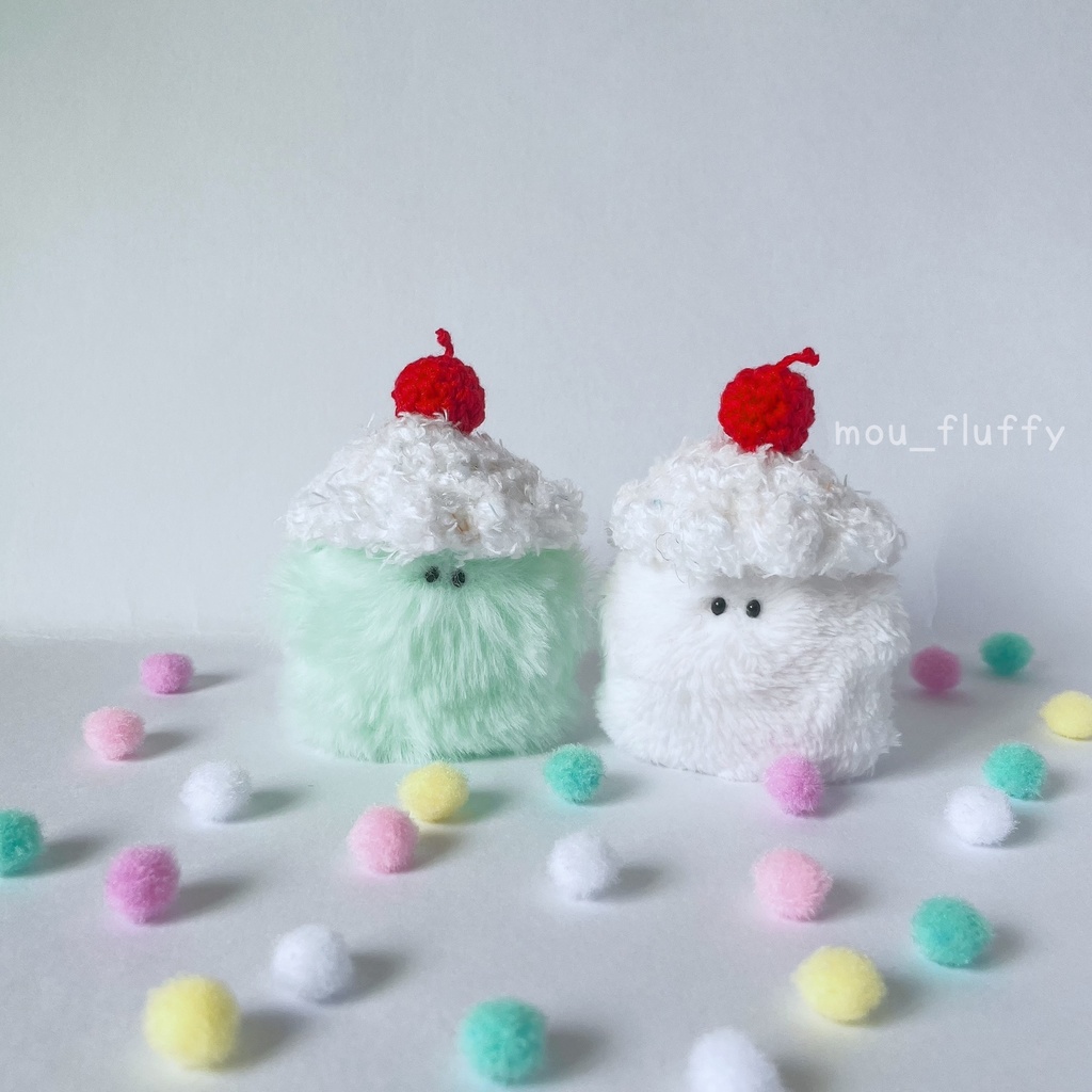 🍨10月お迎え分🍨 アイスハット【5cmぬいぐるみ用 帽子】