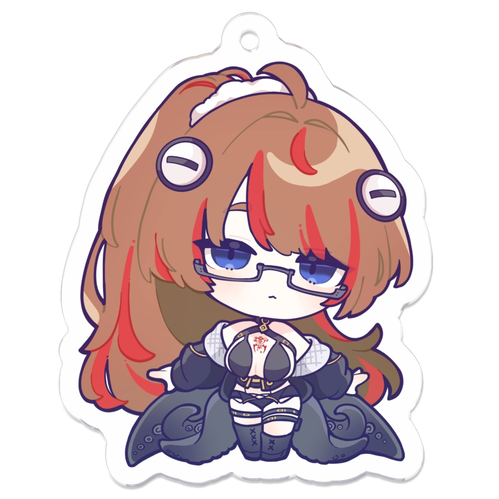 やまのきくらげ アクリルキーホルダー