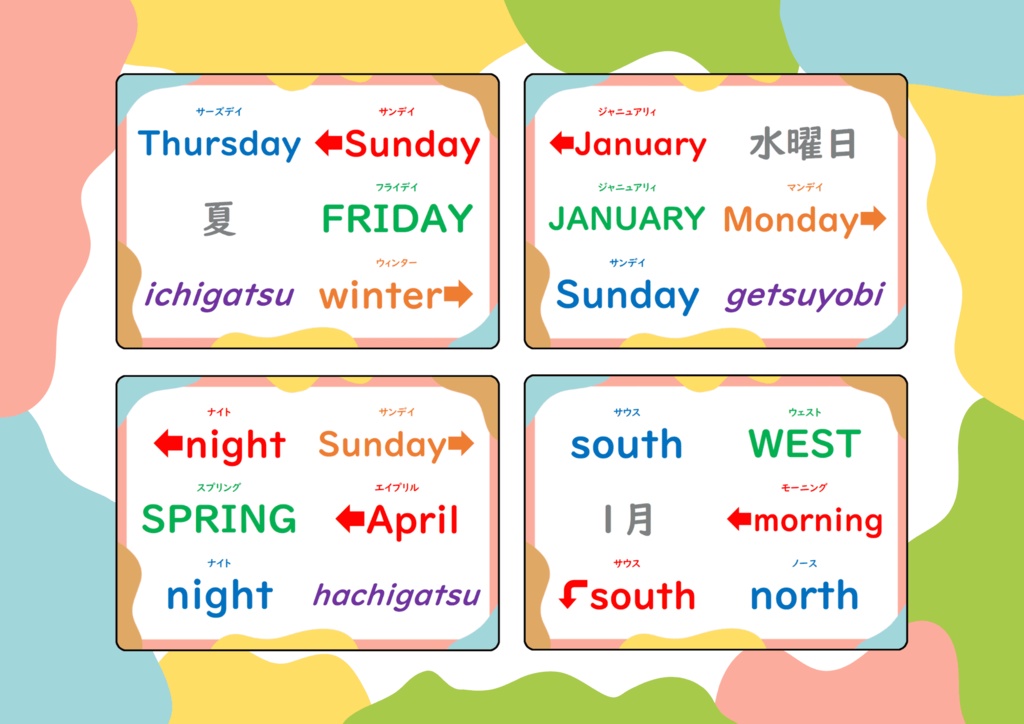 AiM TWO(エイムトゥー)Vol.2 名詞(月・曜日)編