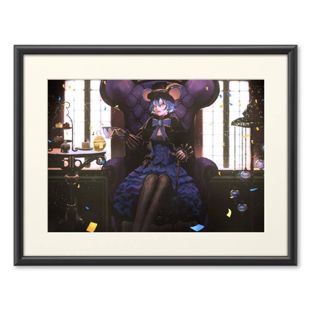 【睡鼠チュイ】3周年記念絵複製画