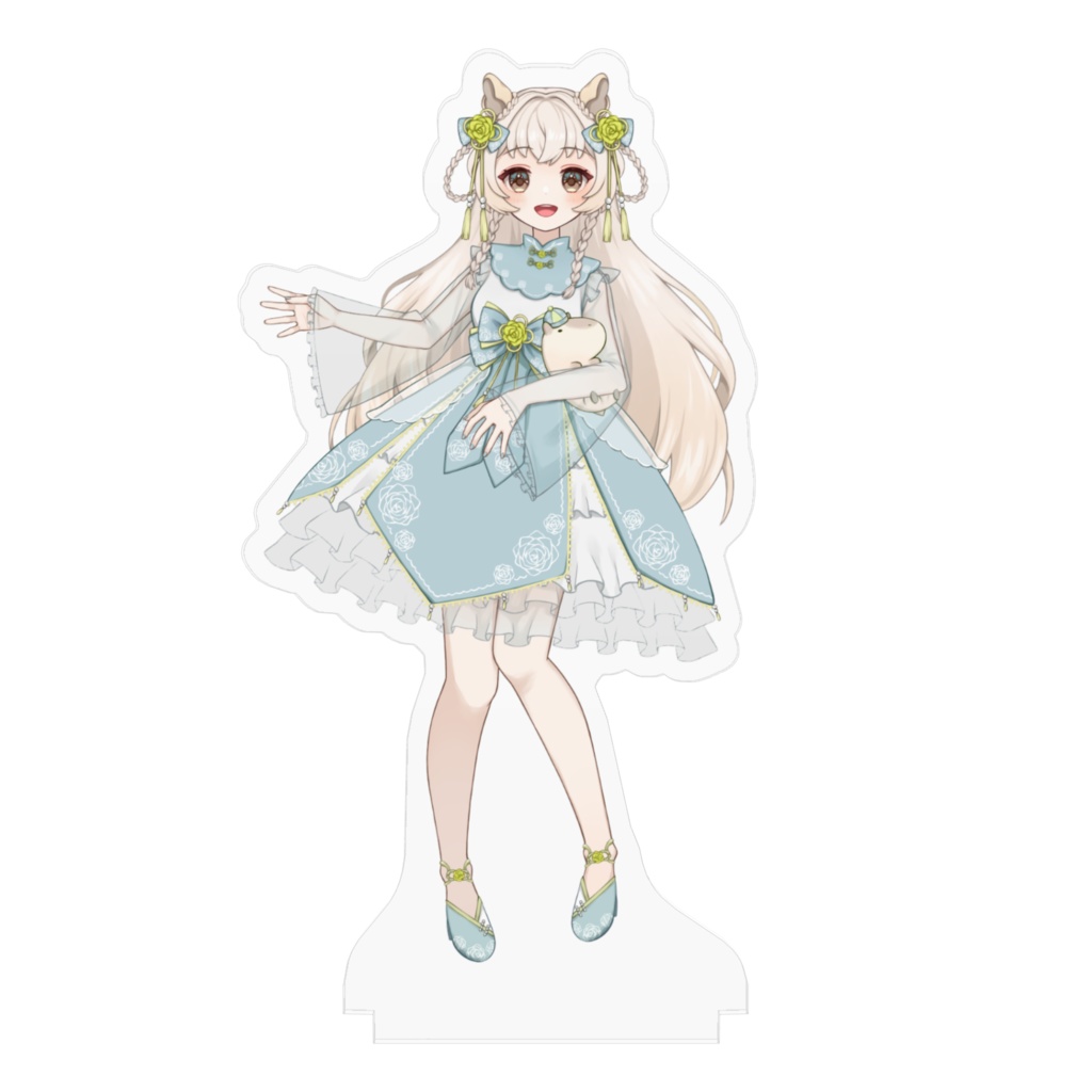 小望あいり チャイナロリータ風衣装 アクリルフィギュア