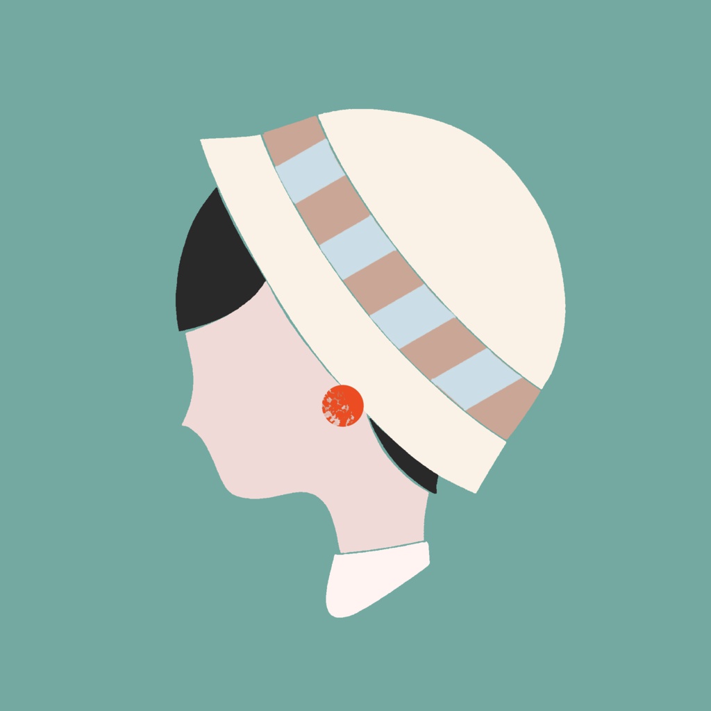 珊瑚玉のあの子ピンバッジ