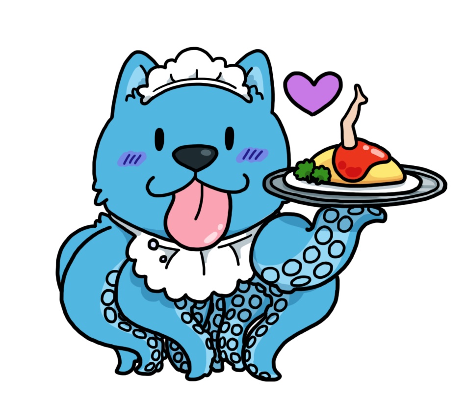 Wantopusメイドアクリルキーホルダー