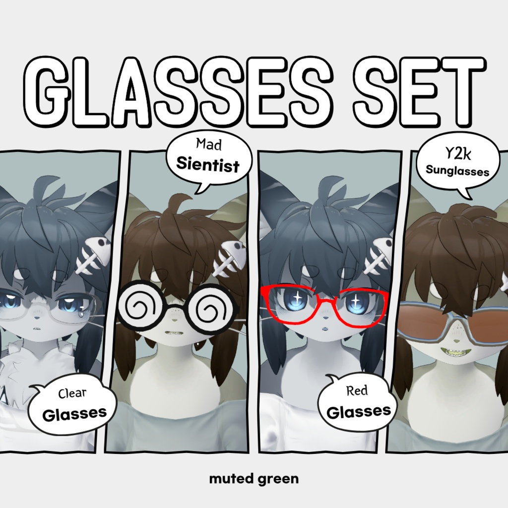 [Chalo] Glasses Set