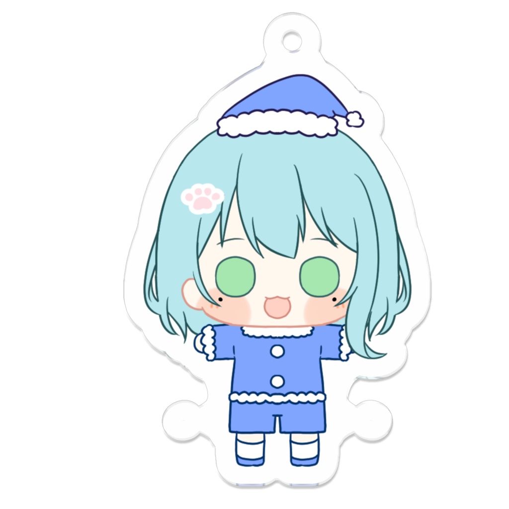 【夏神 葵】アクリルキーホルダー クリスマス限定