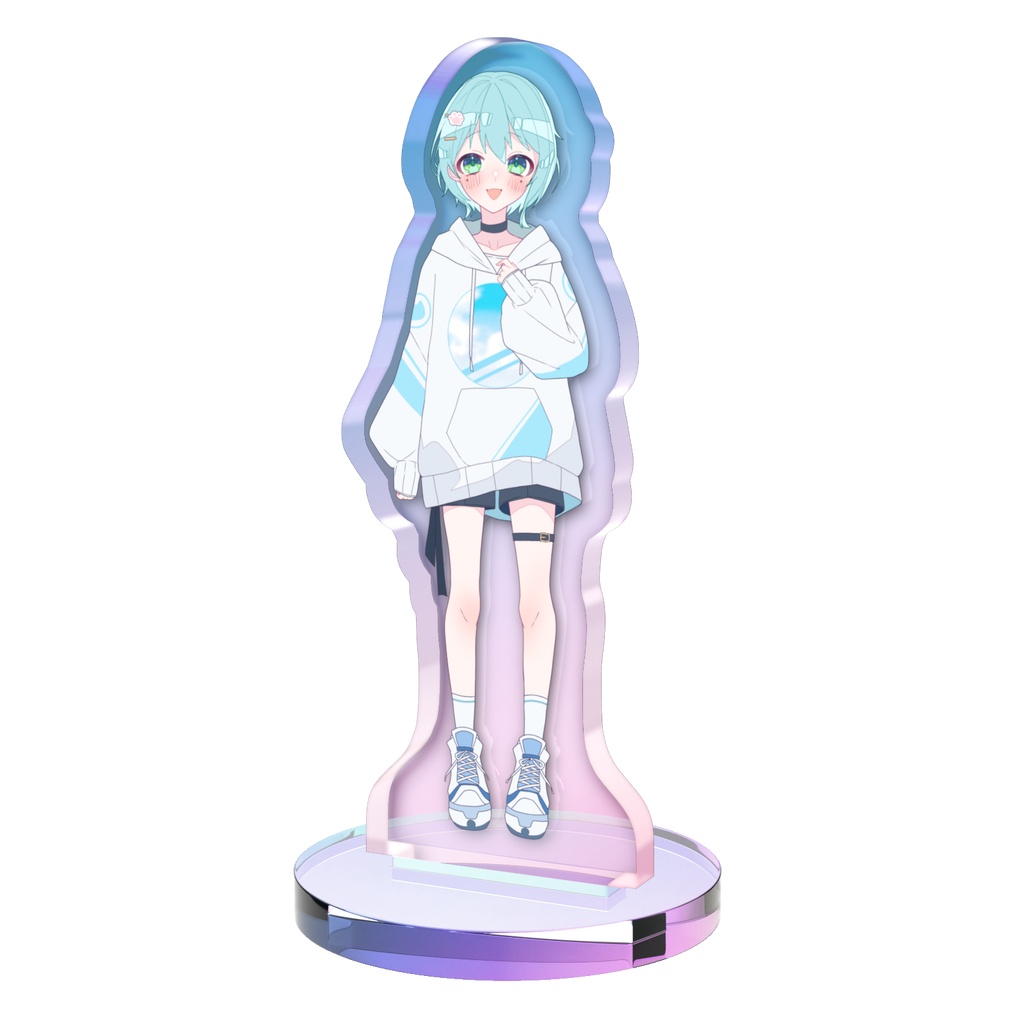 【夏神 あおい】オーロラアクリルスタンド