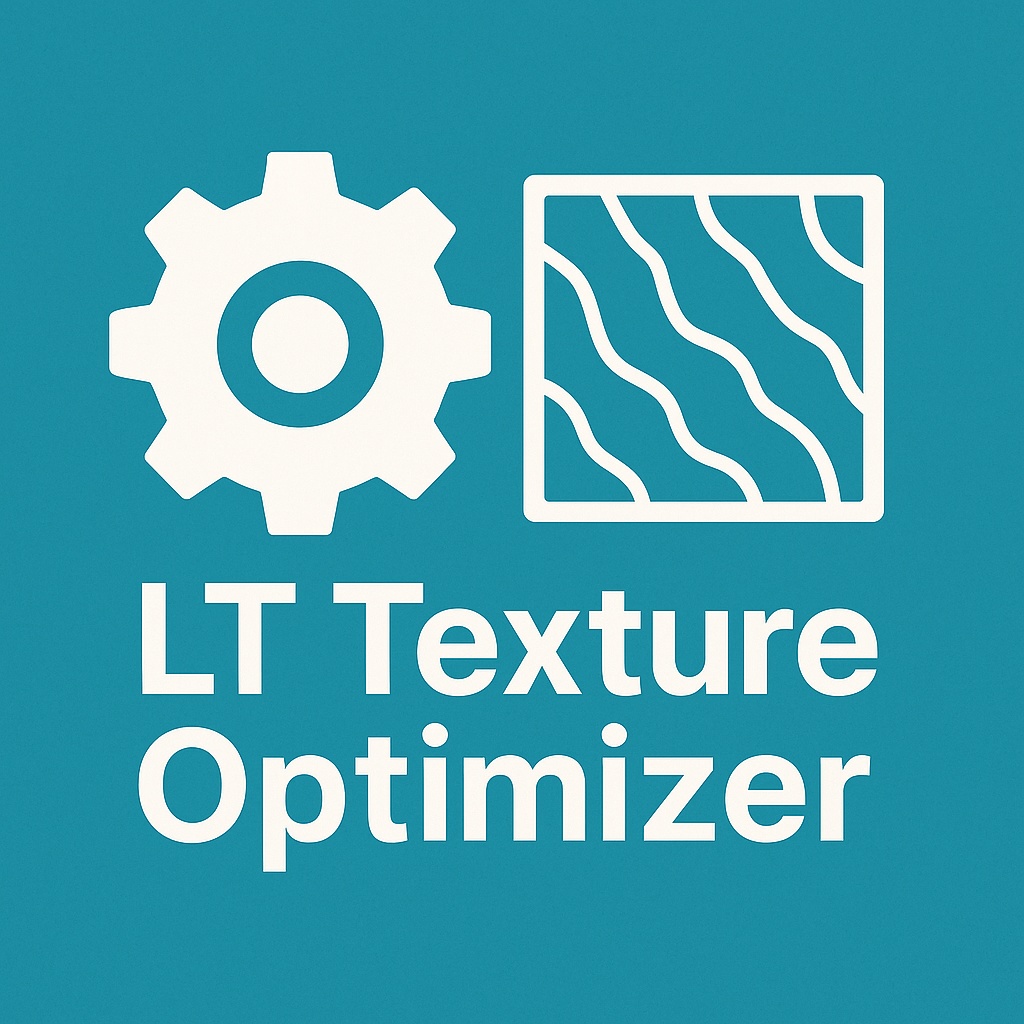 【VRChat向け】テクスチャ最適化ツール『LT Texture Optimizer』
