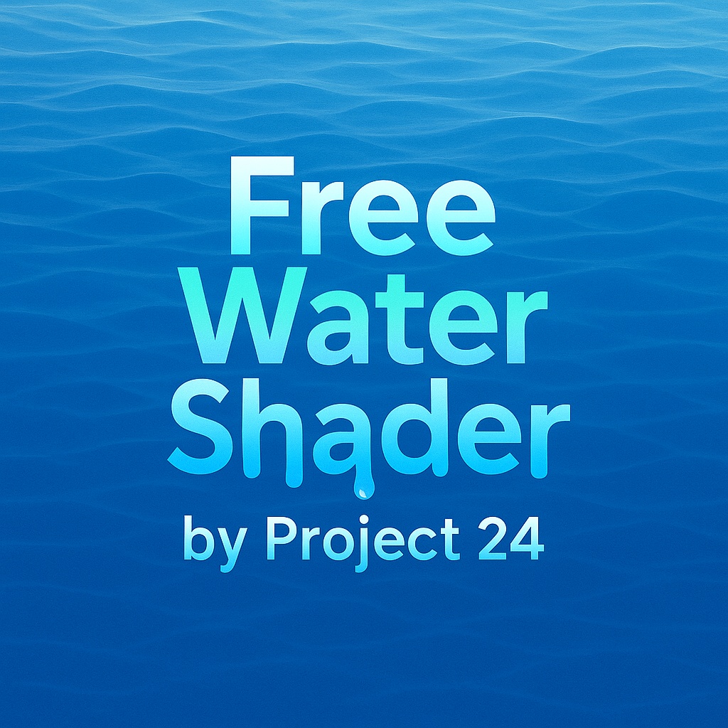 【VRChat向け】Free Water Shader【Android対応】