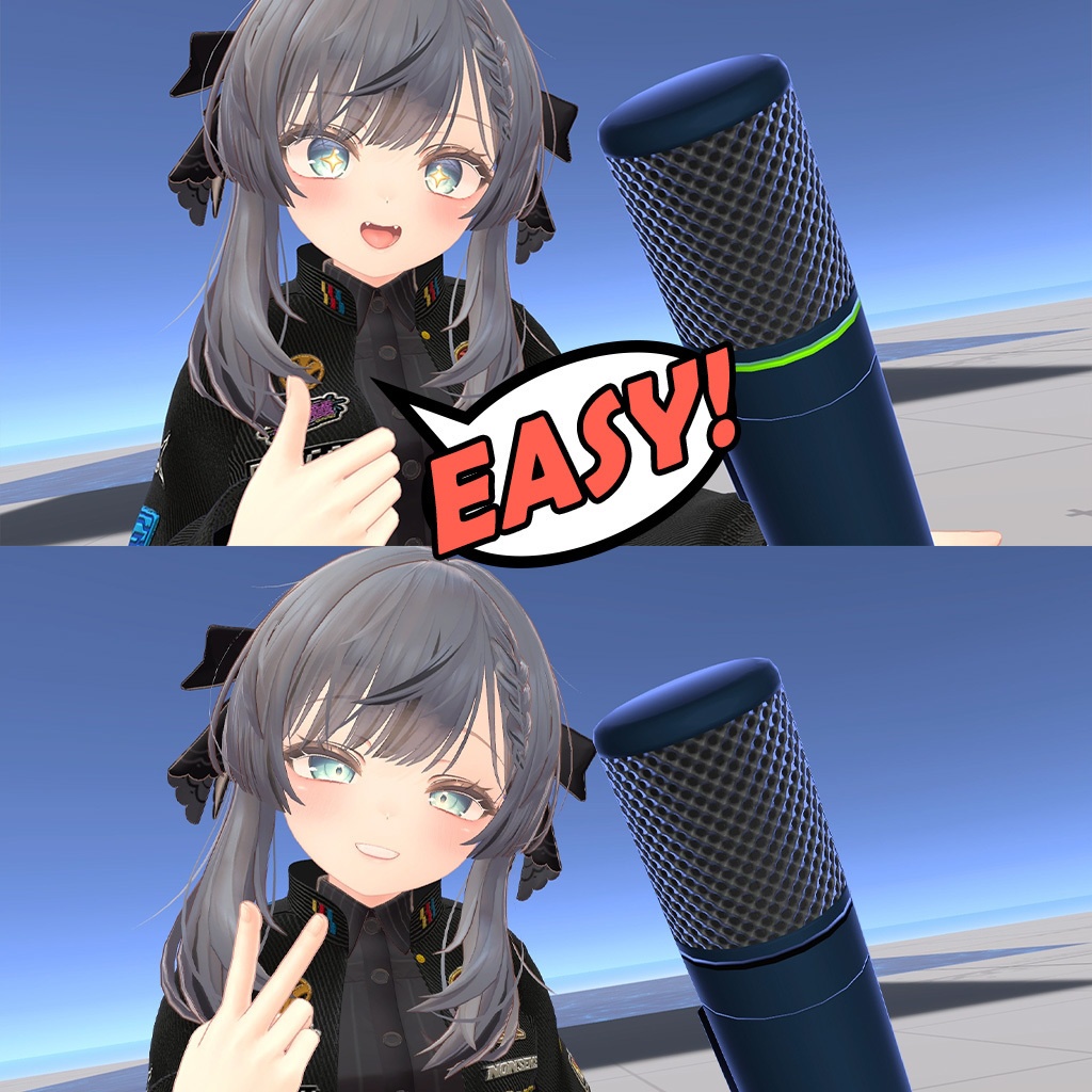 【VRChat向け】Easy Mic【エリア指定可能】
