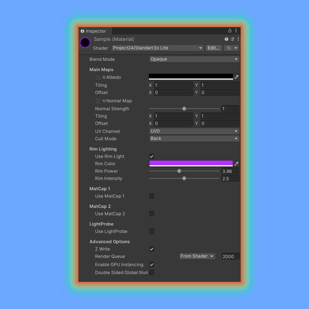 【VRChat向け】Saturn Ex Lite【軽量ワールド向けシェーダー】