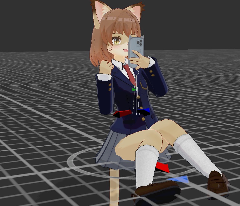 【セール中】シンプルな座りポーズ2種