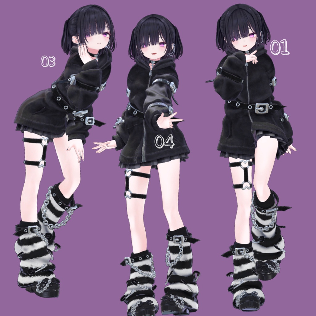Miriam 7 無料ポーズ