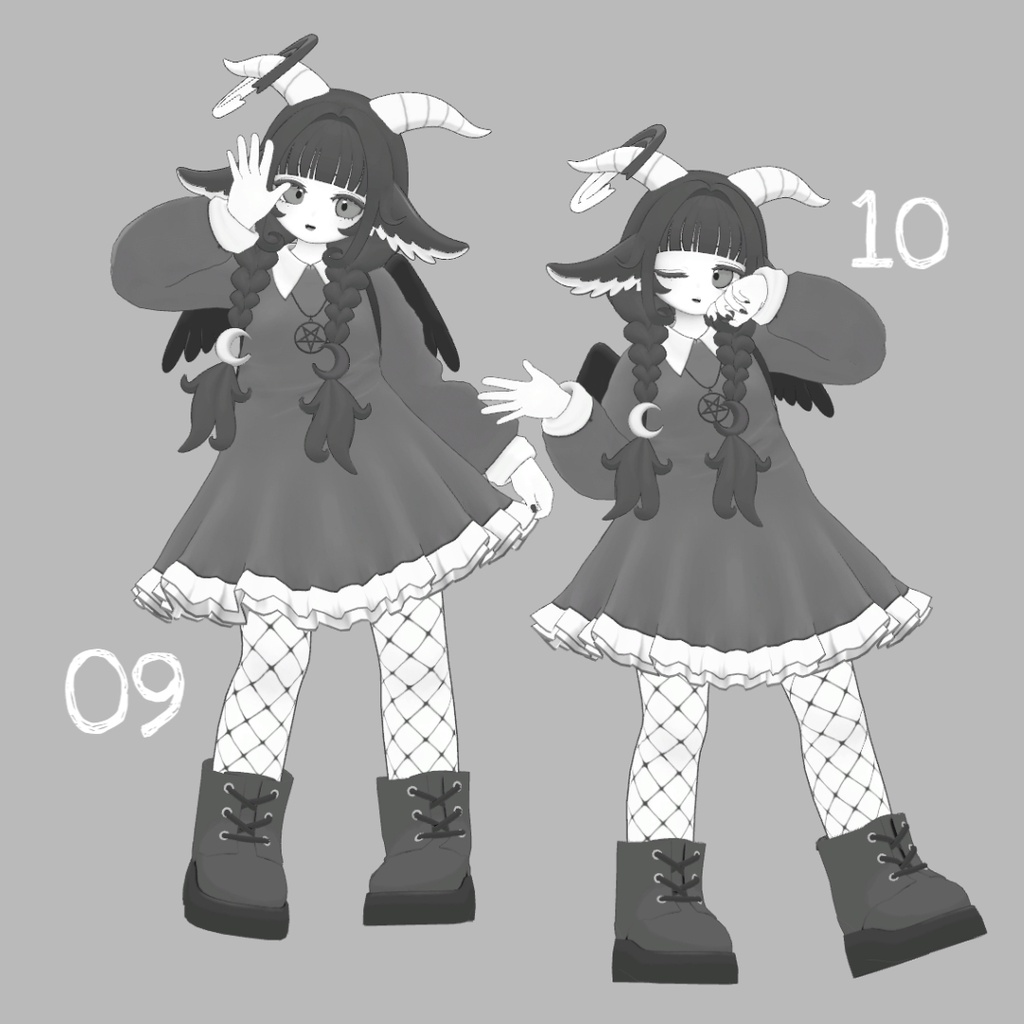 【無料!】バフィーちゃん専用 10ポーズセット