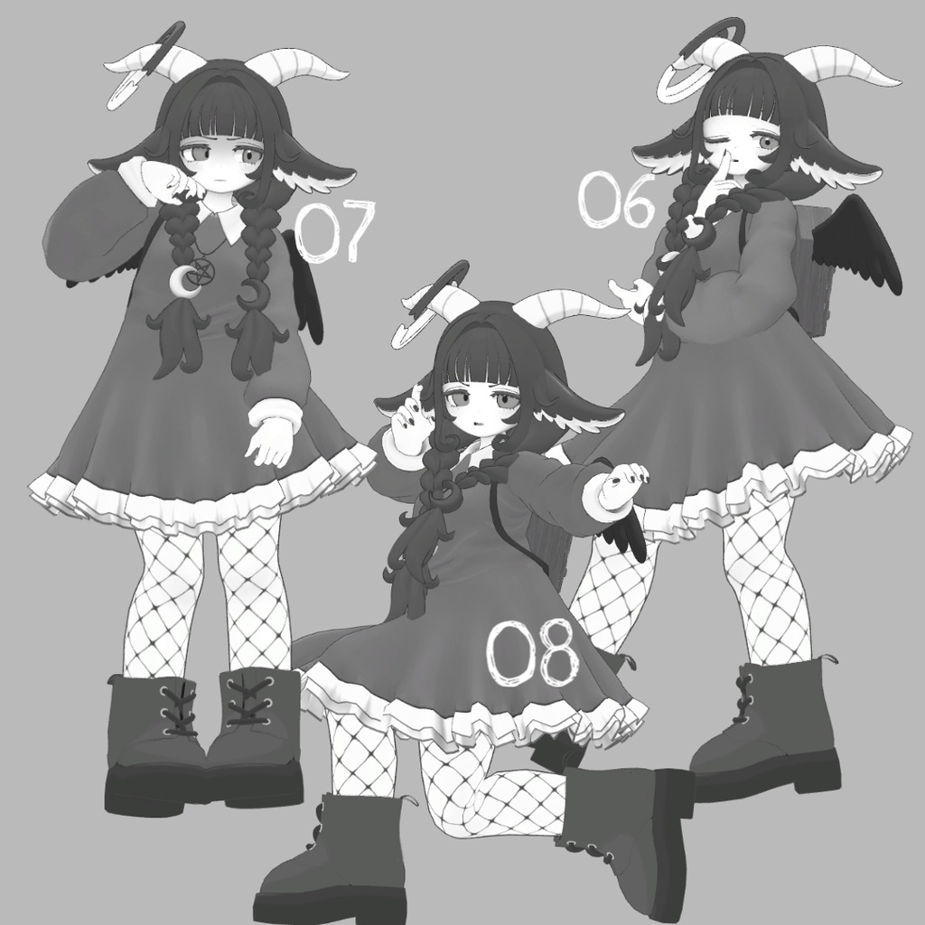 【無料!】バフィーちゃん専用 10ポーズセット