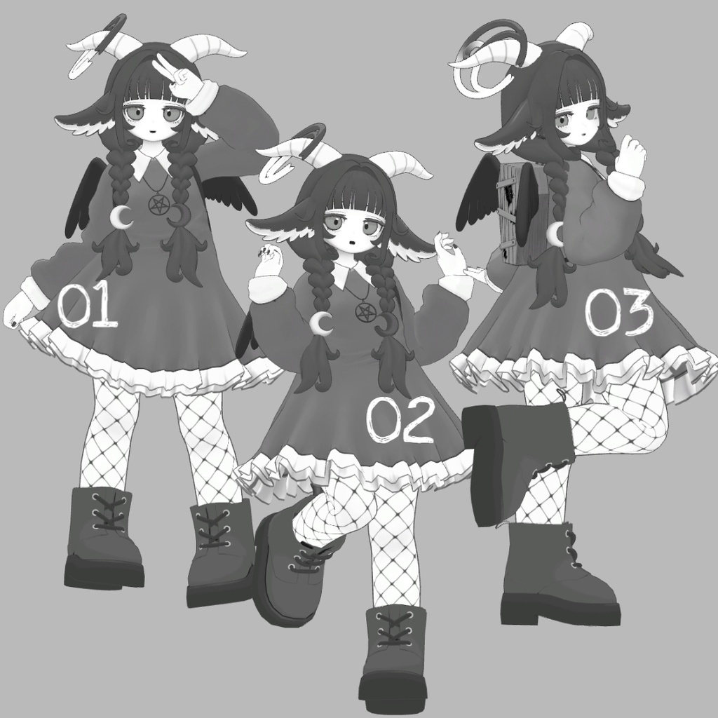 【無料!】バフィーちゃん専用 10ポーズセット